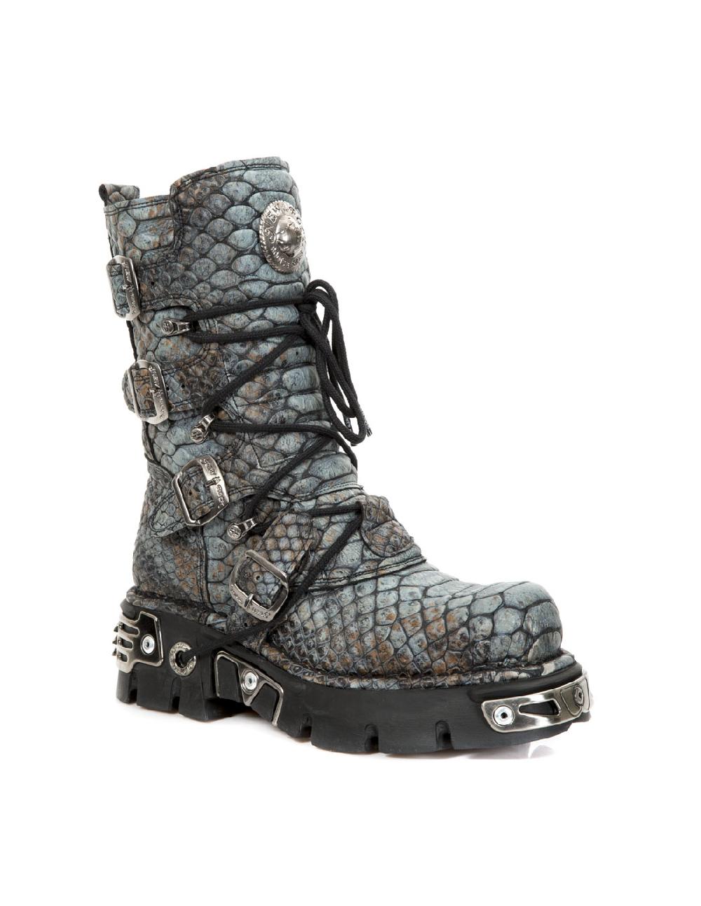 New Rock BOOT METALLIC M-373-C408
