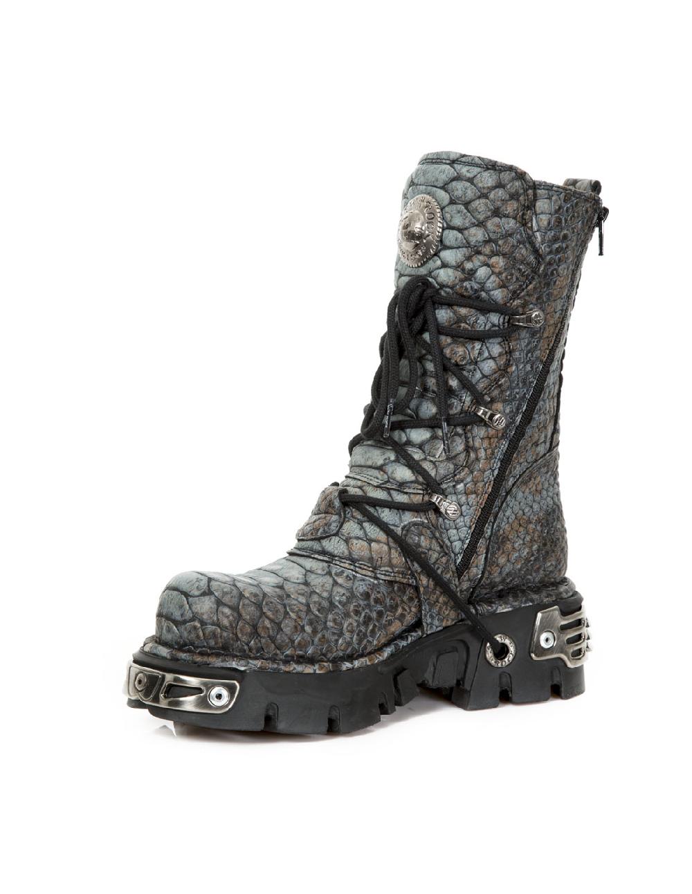 New Rock BOOT METALLIC M-373-C408