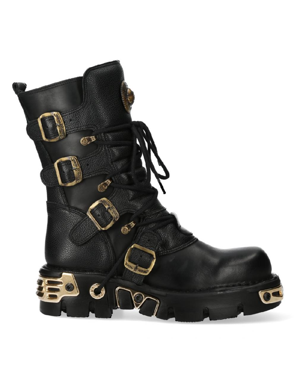 New Rock BOOT METALLIC M-373-C52