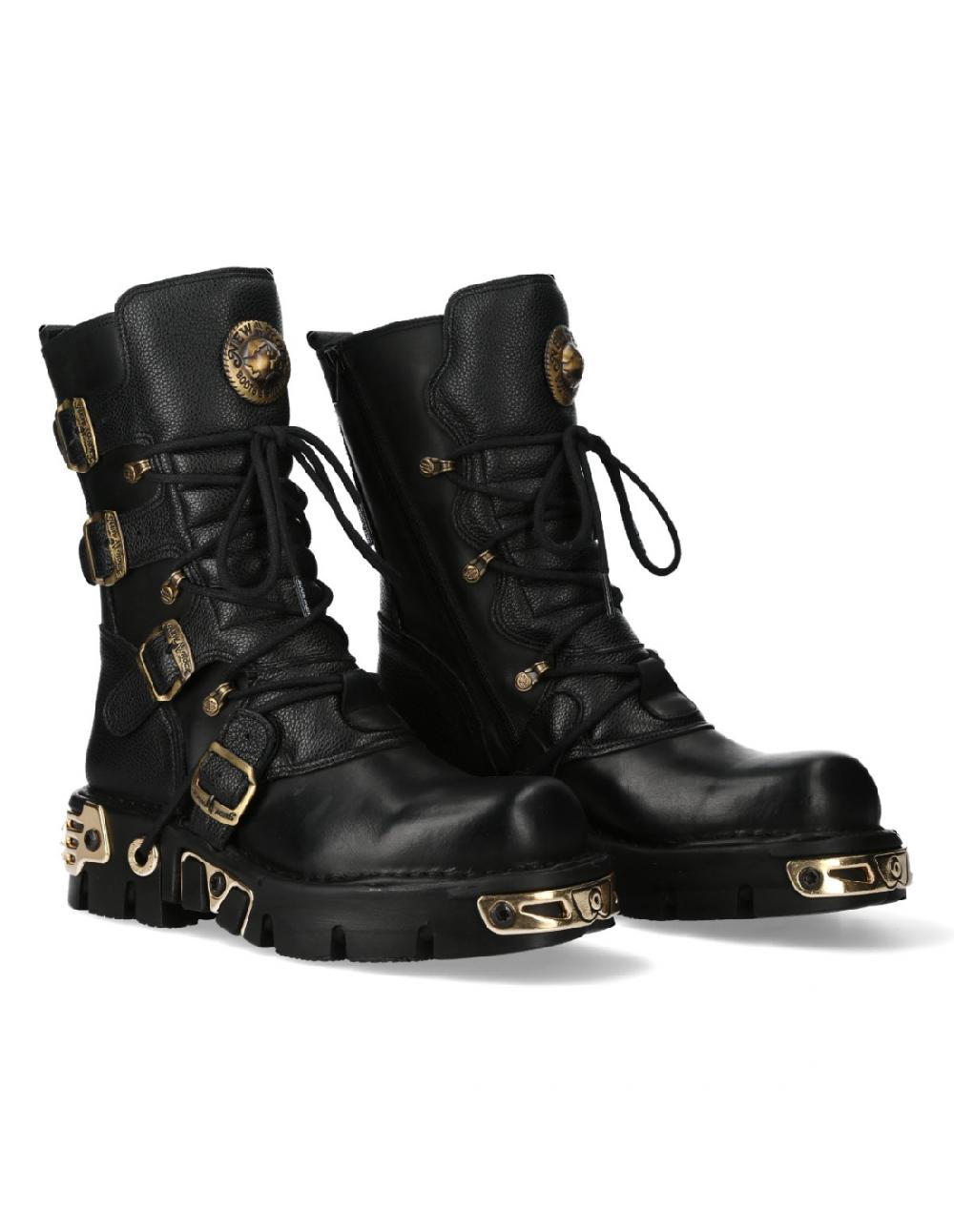 new rock BOOT METALLIC M-373-C52