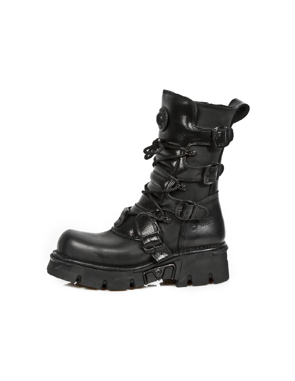 new rock BOOT METALLIC M-373-C55