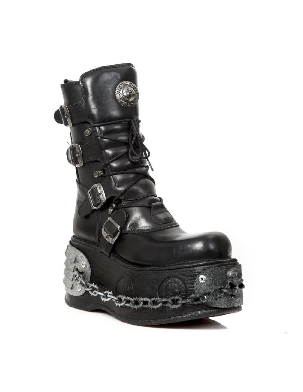 New Rock BOOT METALLIC M-373-C76