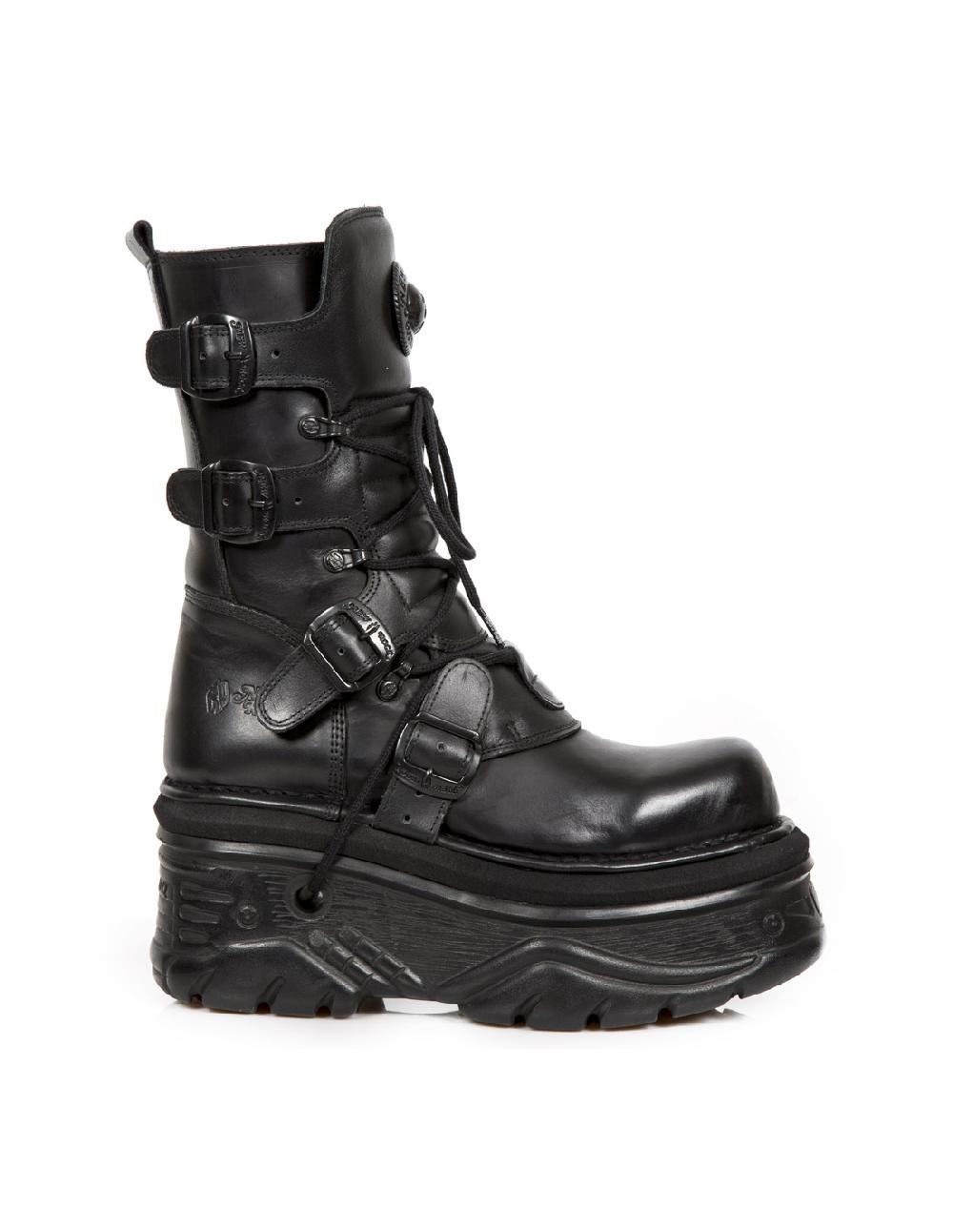 new rock BOOT METALLIC M-373-C81