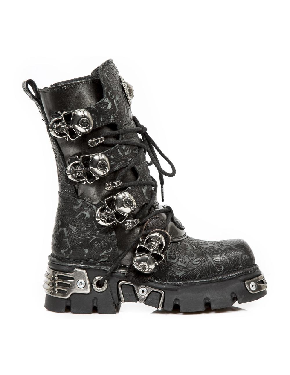 New Rock BOOT METALLIC M-373-CZ59