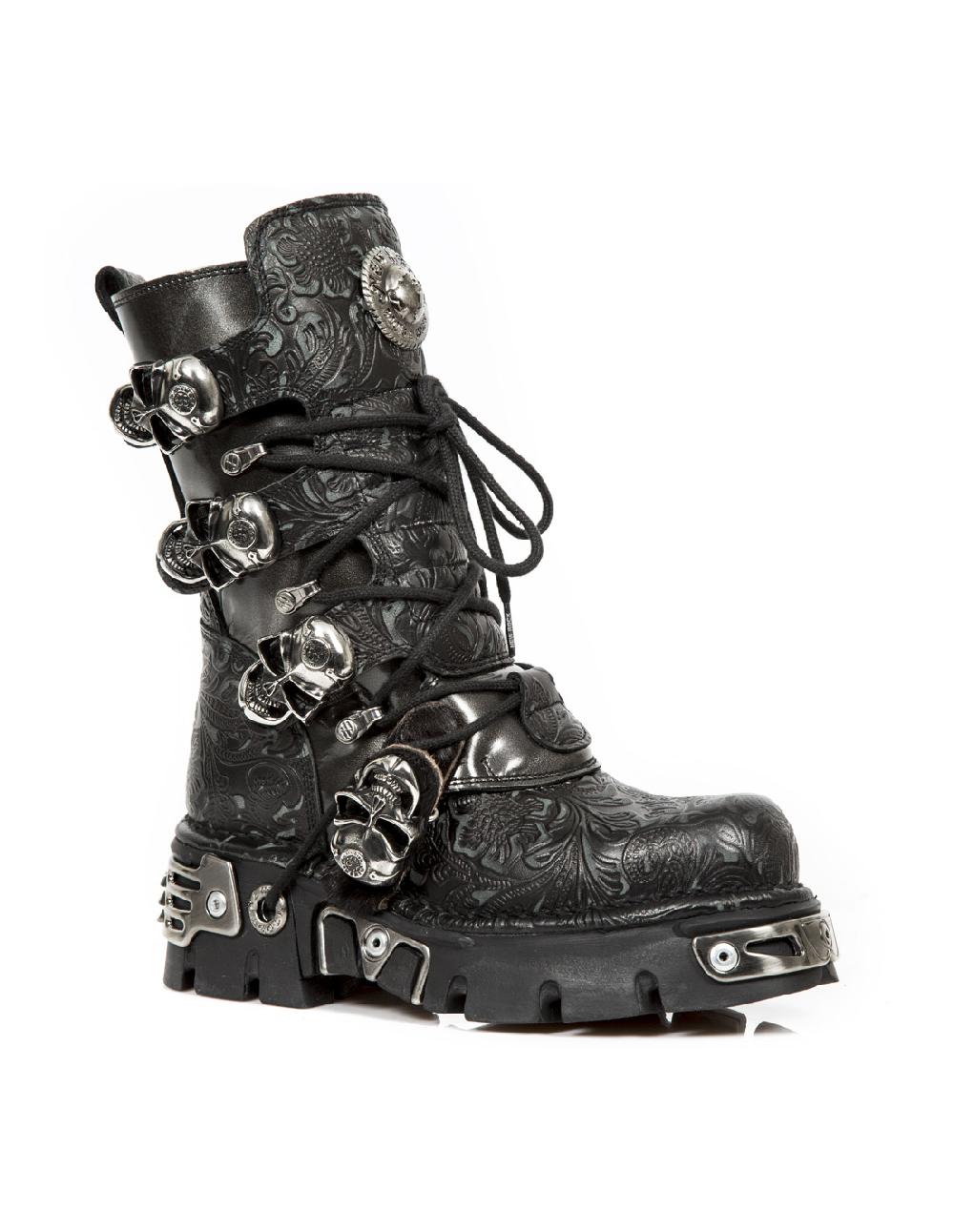 New Rock BOOT METALLIC M-373-CZ59