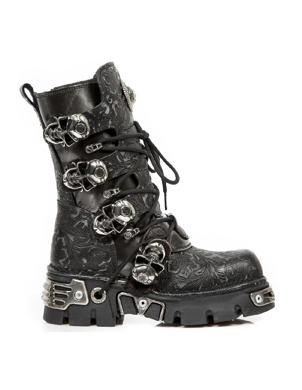 new rock BOOT METALLIC M-373-CZ59