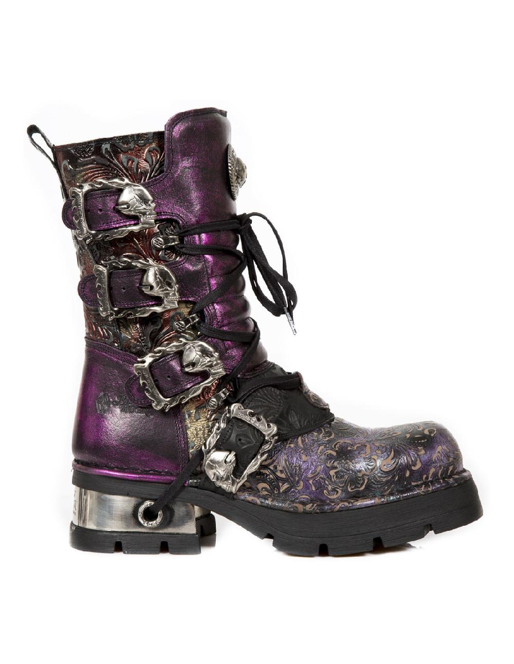 New Rock BOOT METALLIC M-373-CZ69