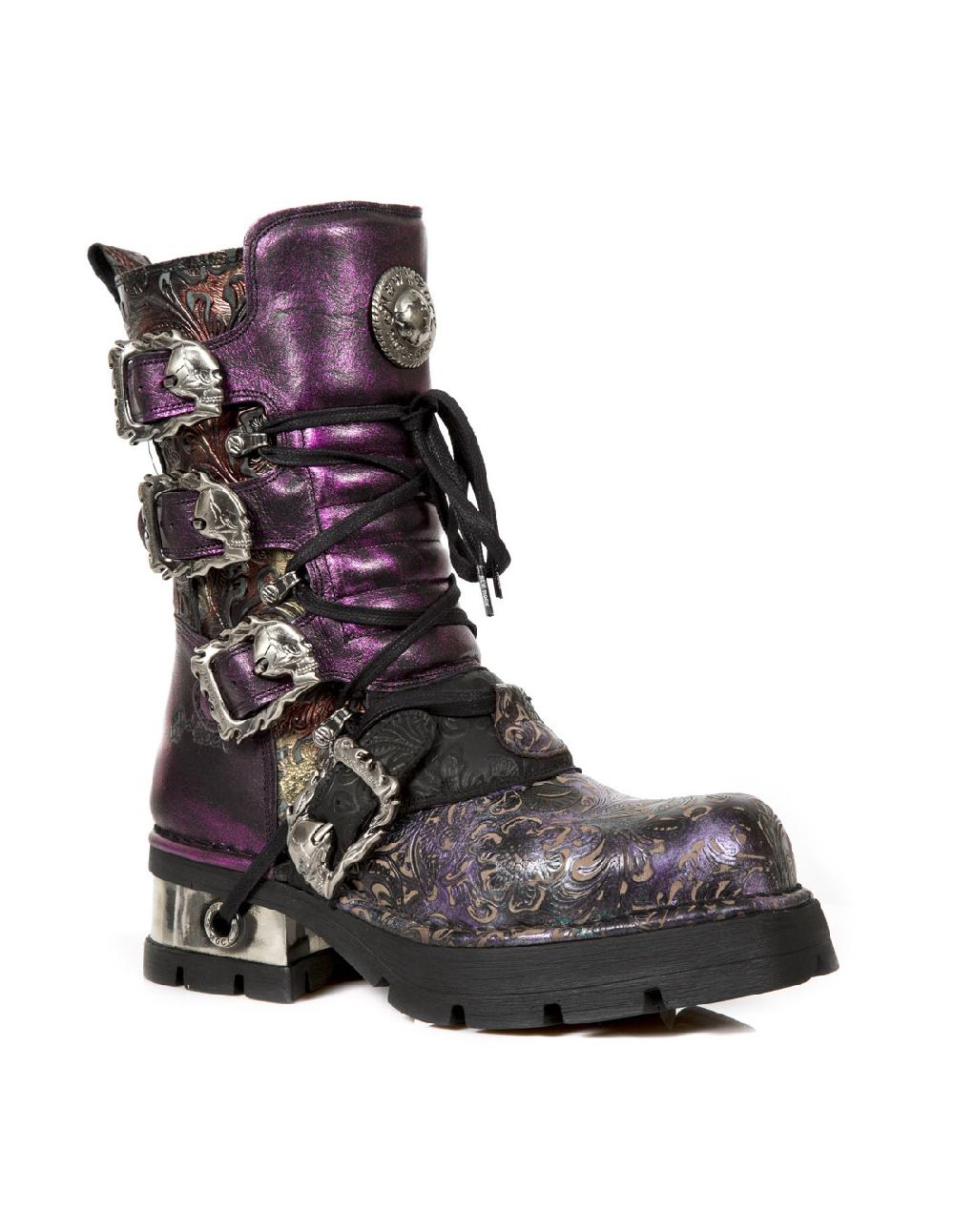New Rock BOOT METALLIC M-373-CZ69