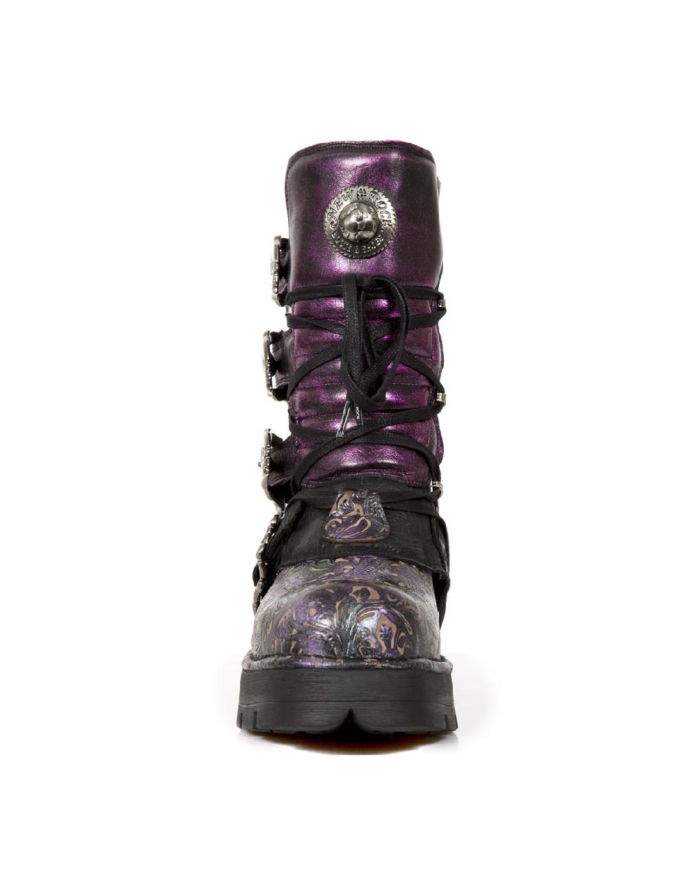 New Rock BOOT METALLIC M-373-CZ69