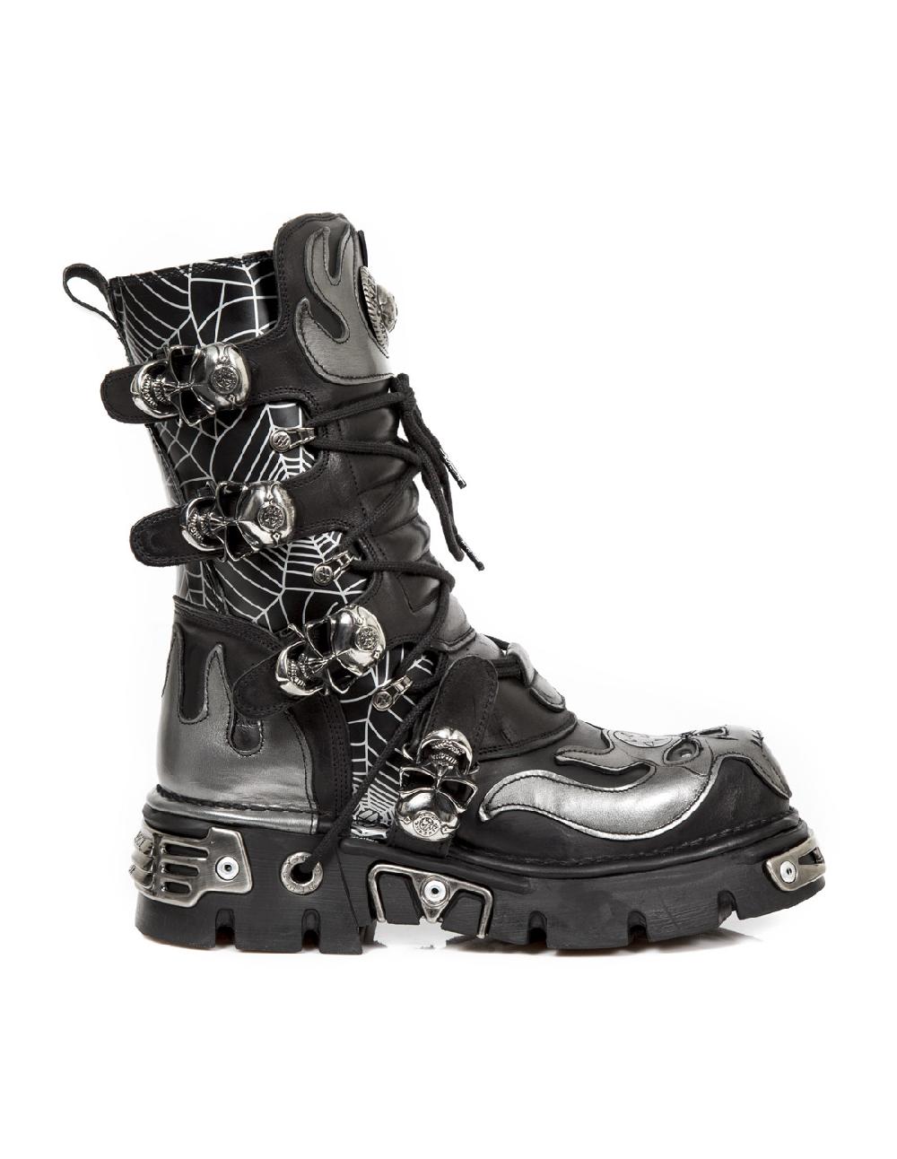 New Rock BOOT METALLIC M-373-CZ73