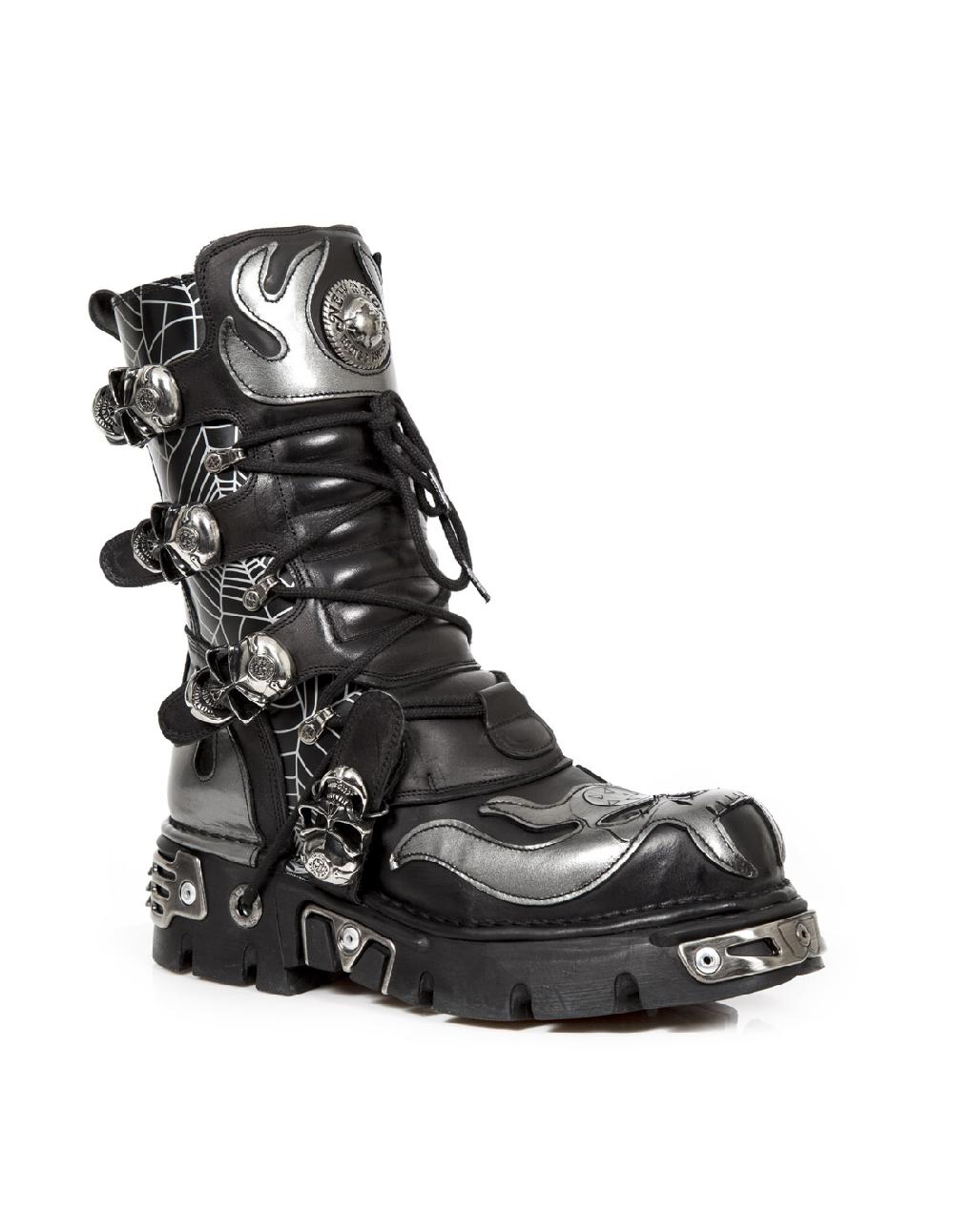 New Rock BOOT METALLIC M-373-CZ73
