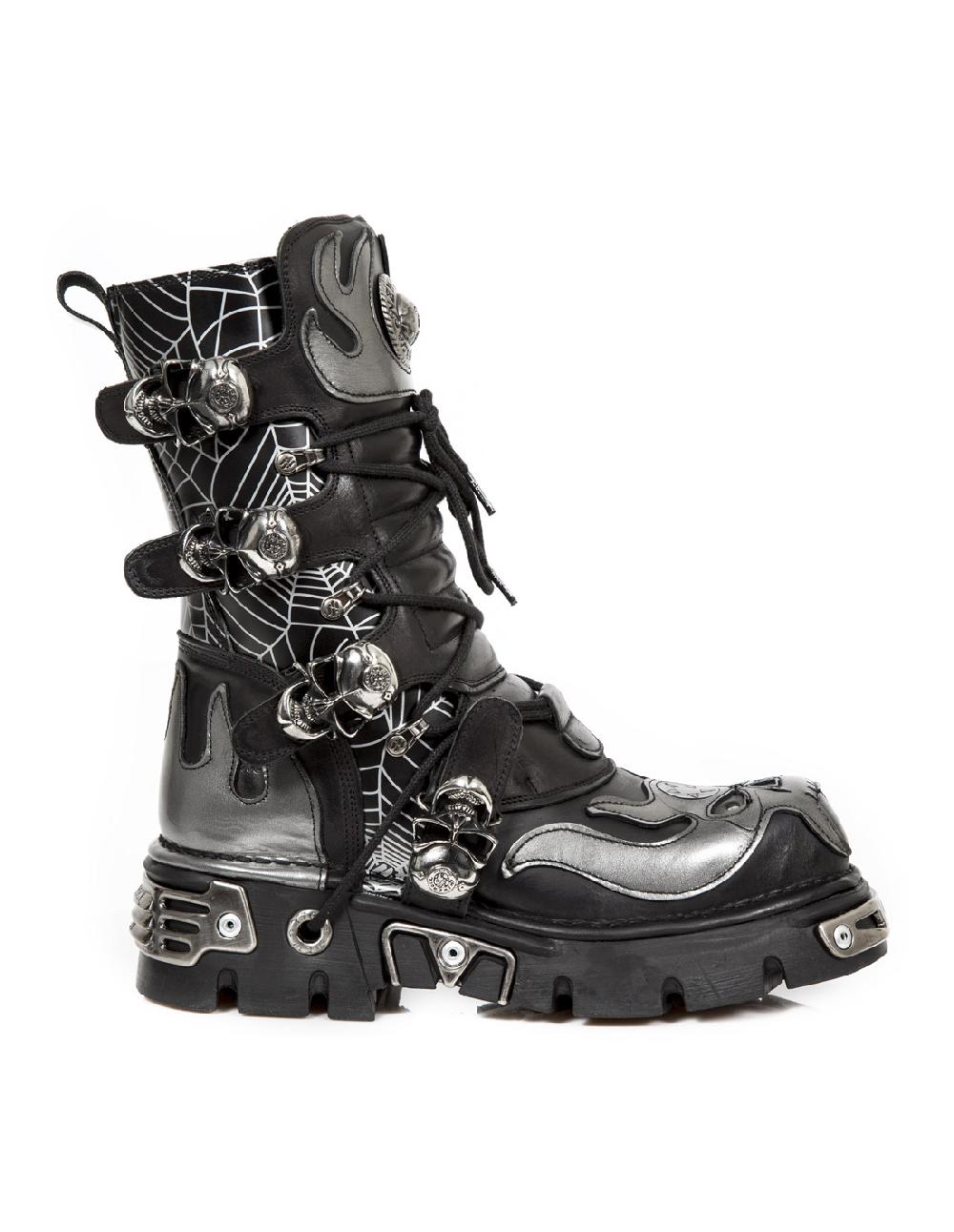 new rock BOOT METALLIC M-373-CZ73