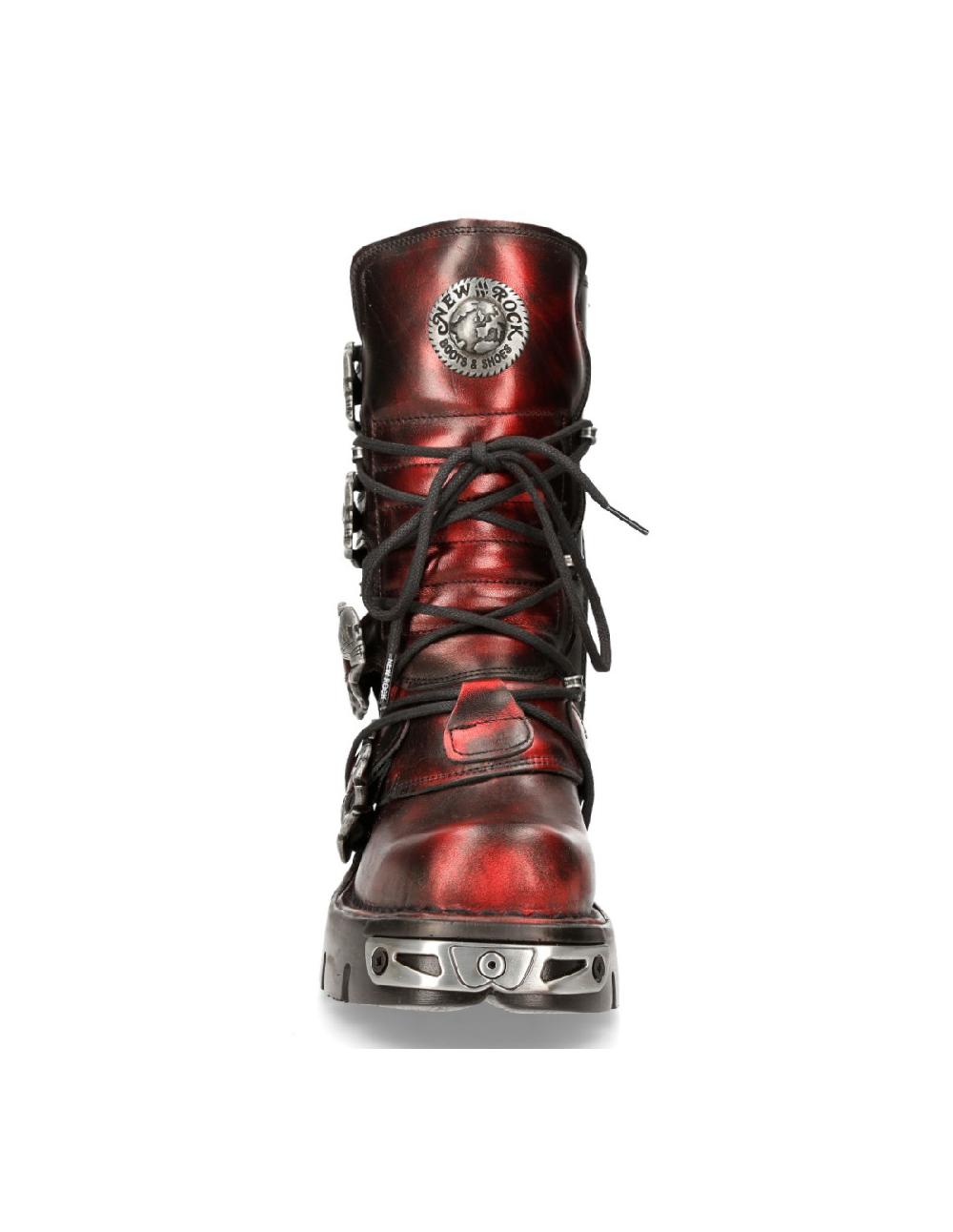 New Rock BOOT METALLIC M-373-CZ76