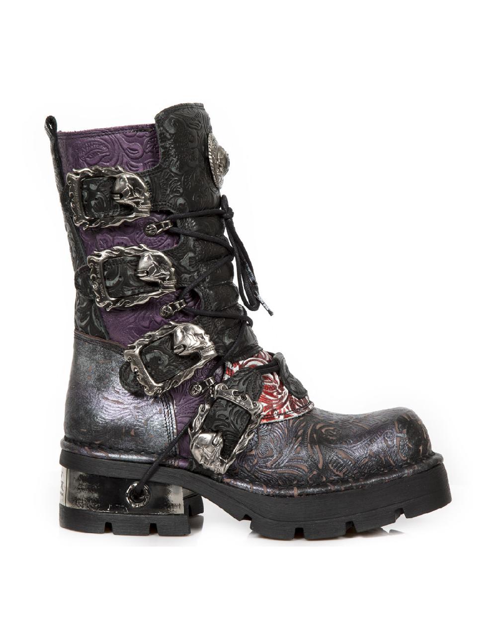 New Rock BOOT METALLIC M-373-CZ79