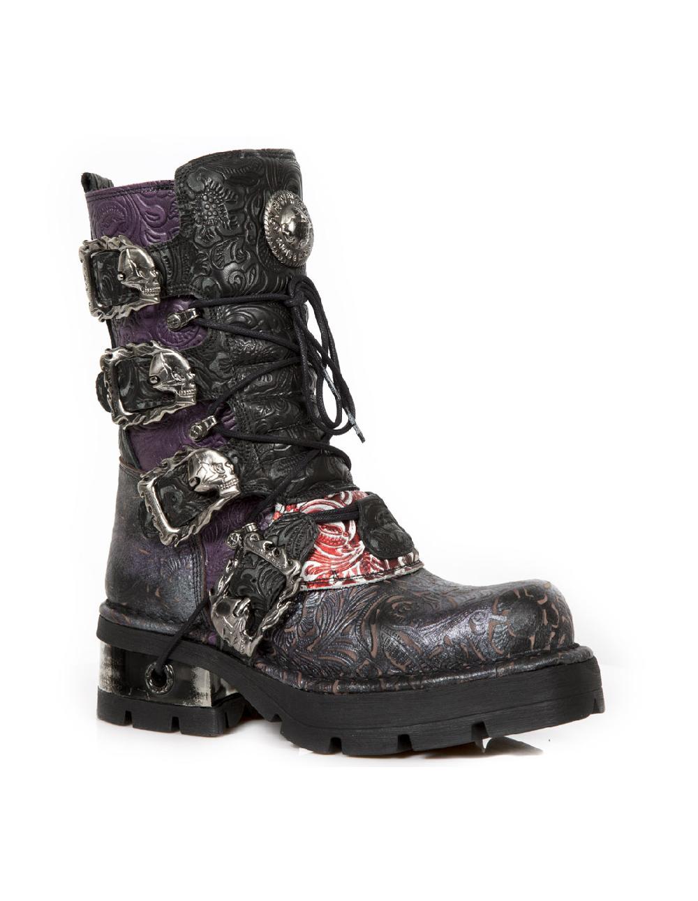 New Rock BOOT METALLIC M-373-CZ79