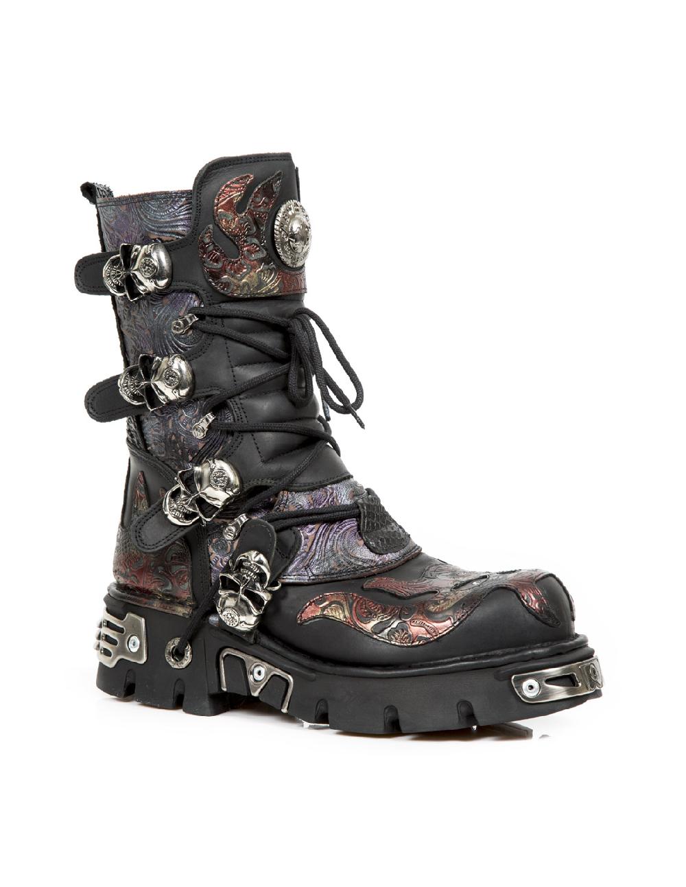 New Rock BOOT METALLIC M-373-CZ83