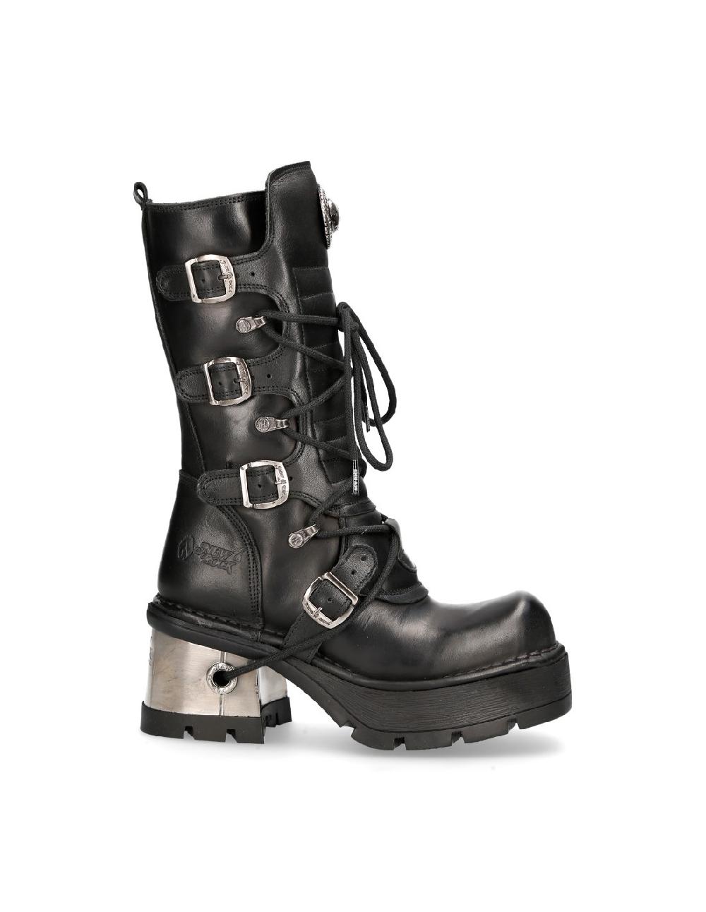 New Rock BOOT METALLIC M-373-S33