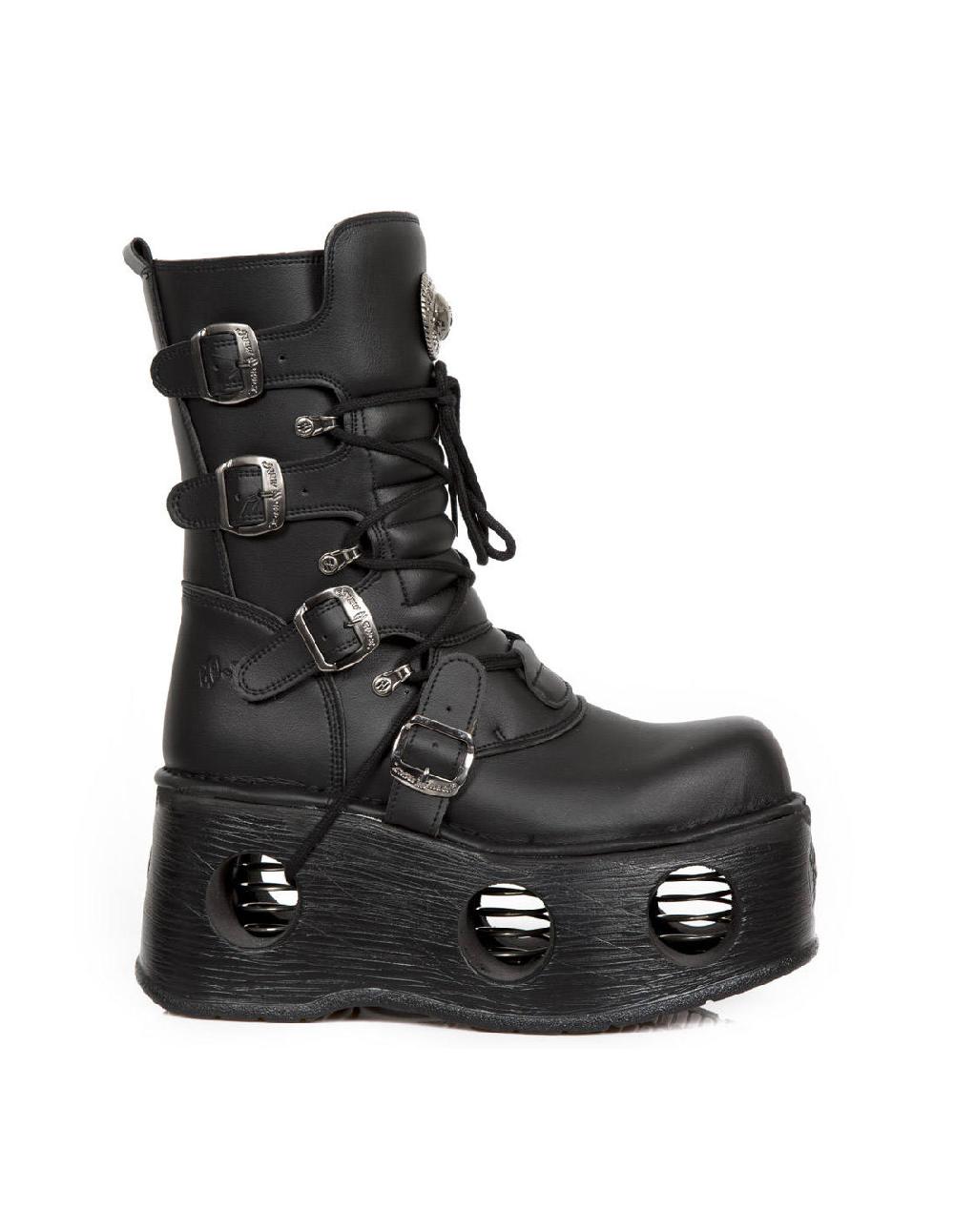 new rock BOOT METALLIC M-373-VC2