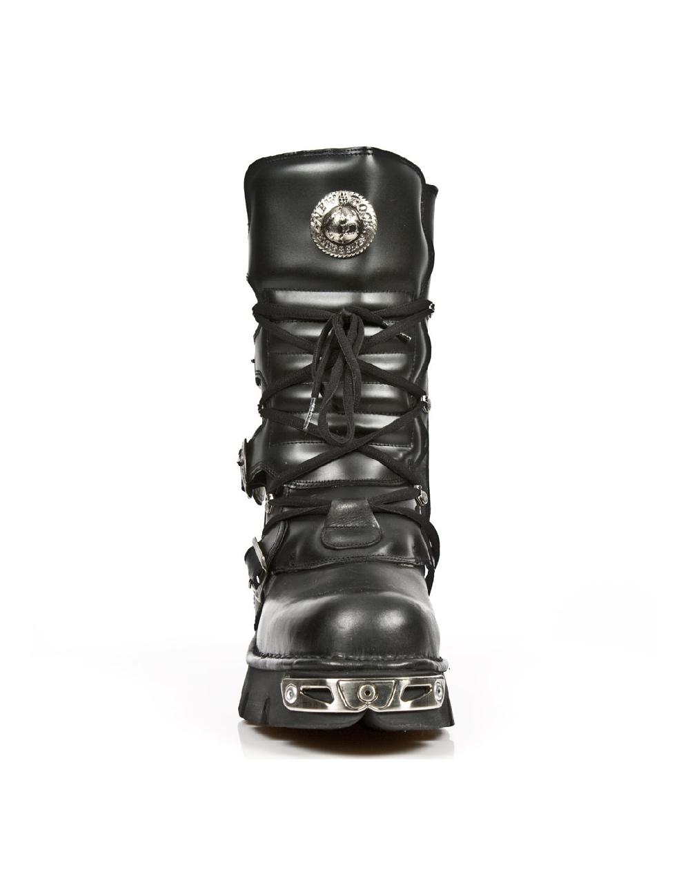 New Rock BOOT METALLIC M-373B-C1