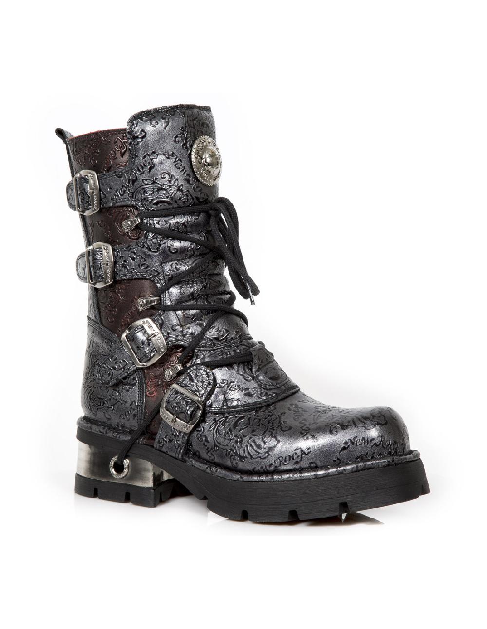 New Rock BOOT METALLIC M-373CZ-C2
