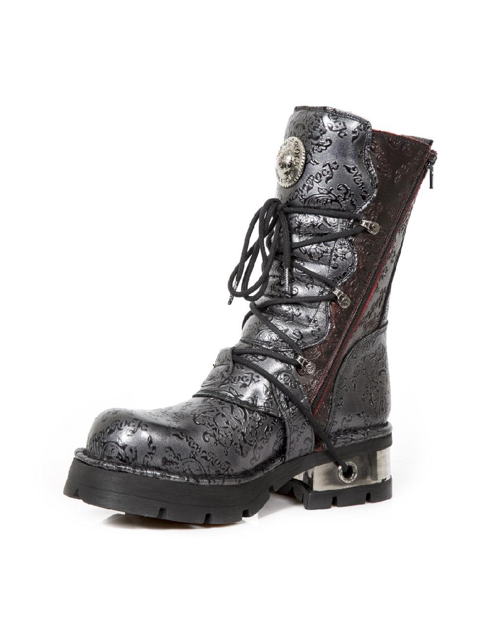 New Rock BOOT METALLIC M-373CZ-C2