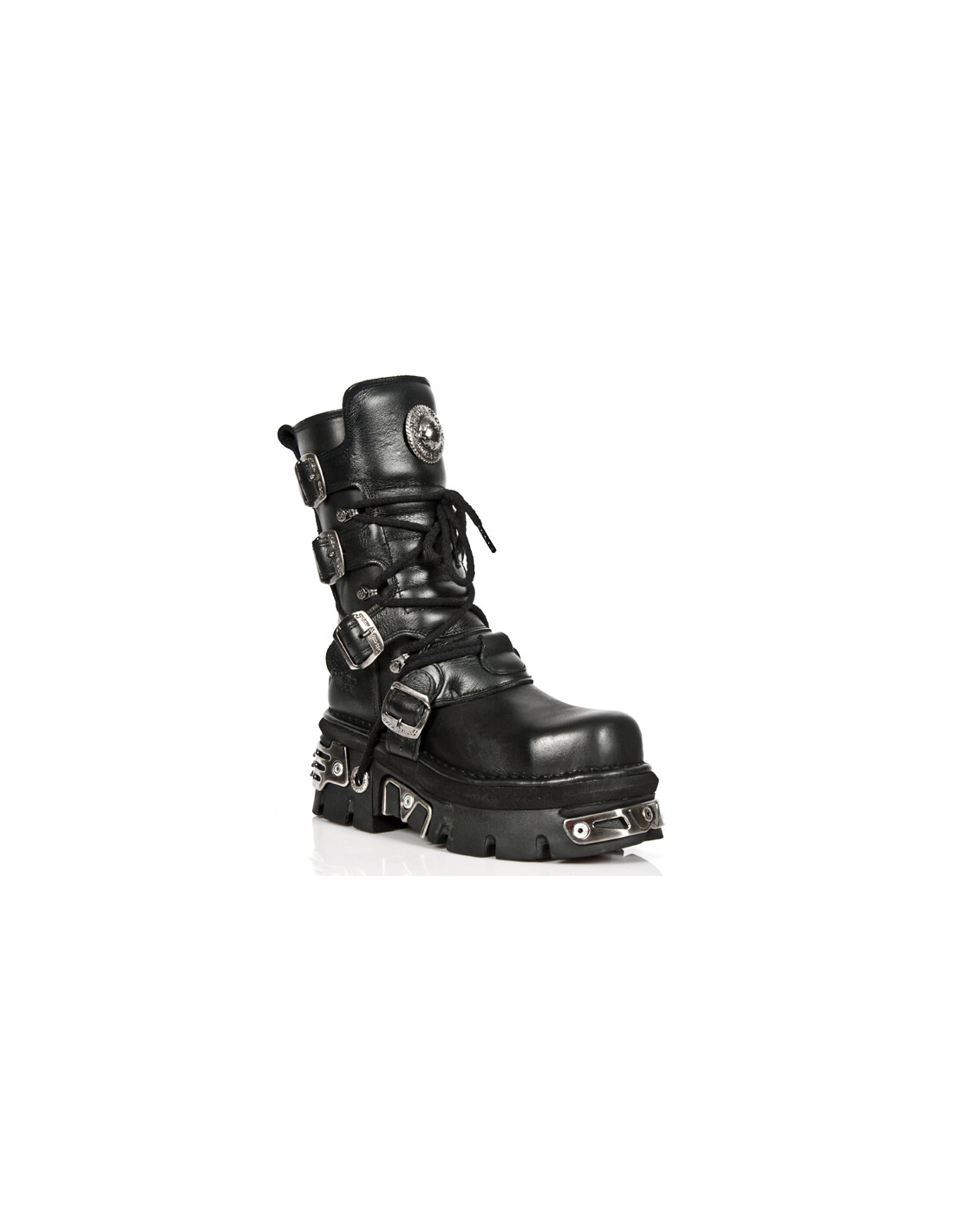 New Rock BOOT METALLIC M-373MT-C4