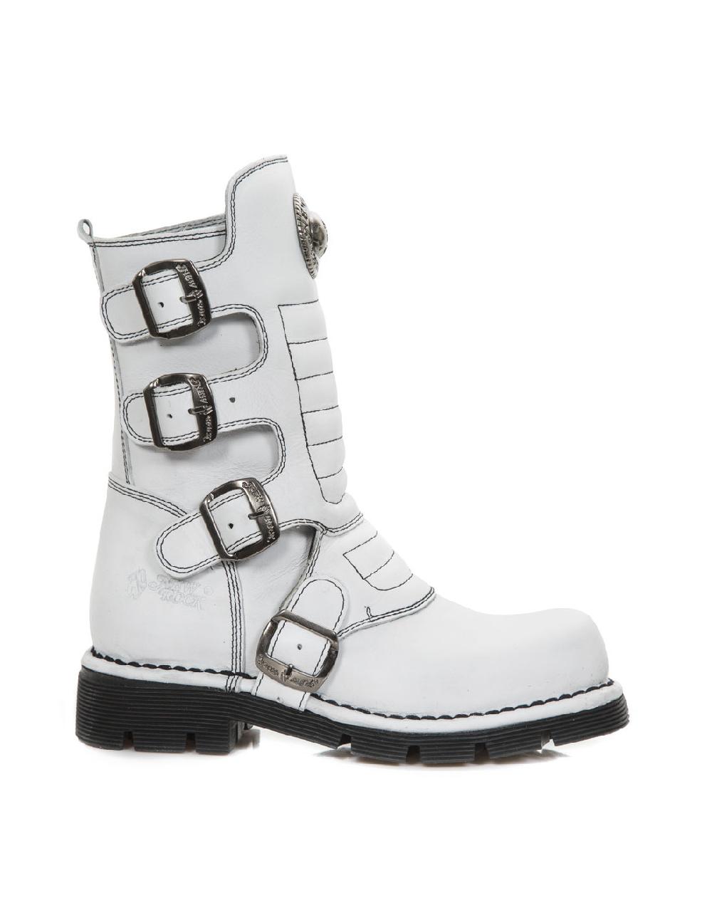 new rock BOOT METALLIC M-373X-C38
