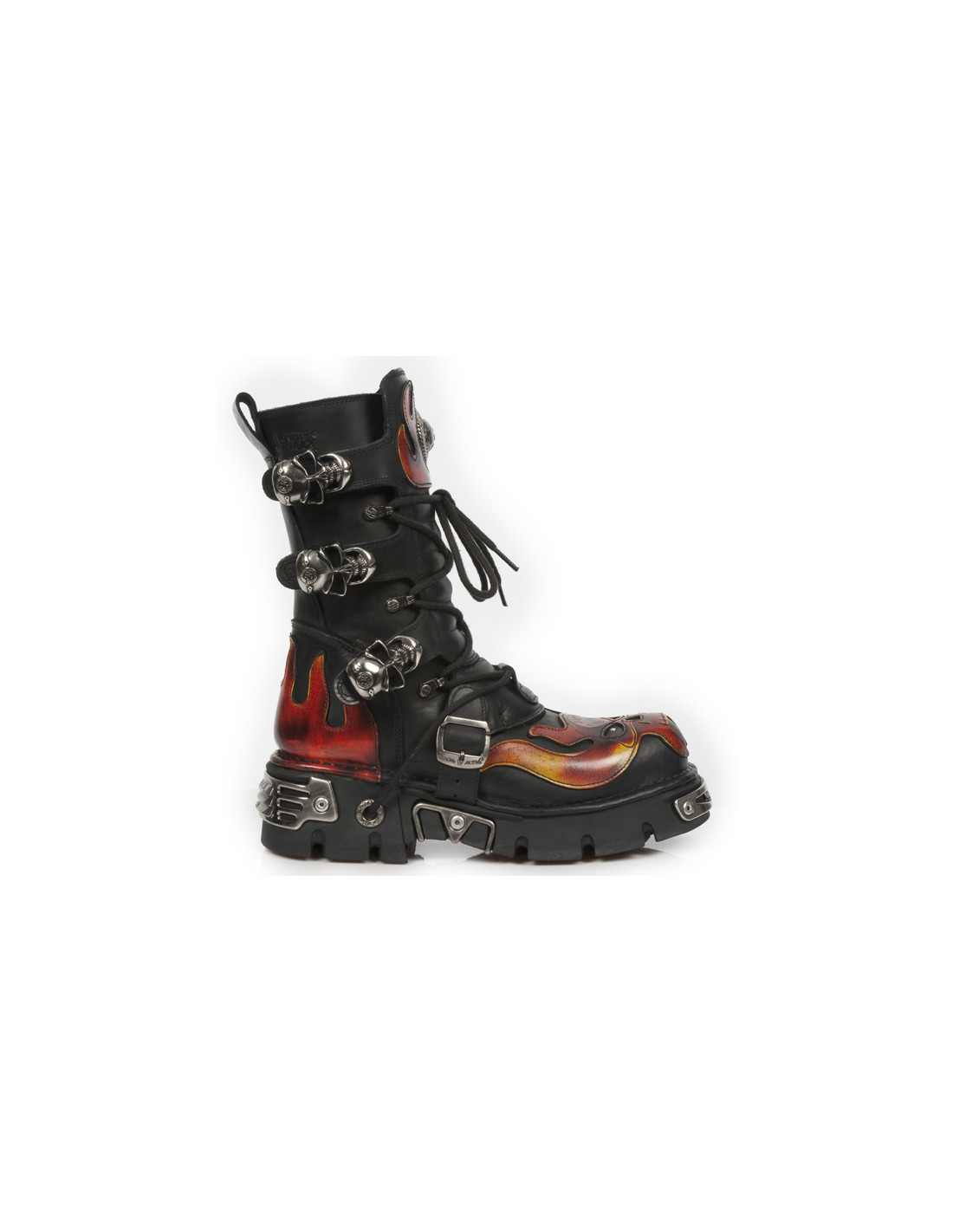 New Rock BOOT METALLIC M-378-C1