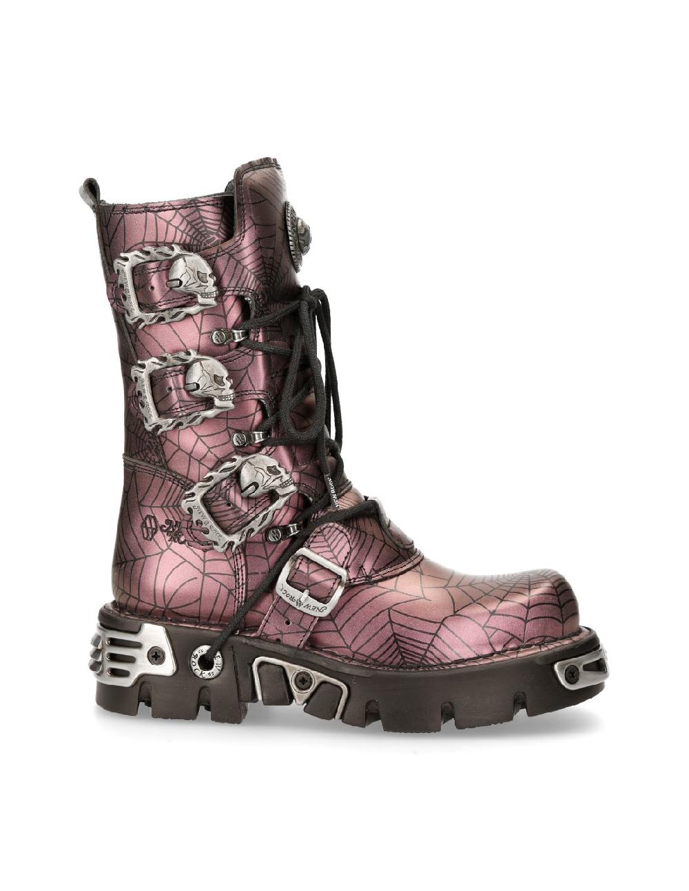 New Rock BOOT METALLIC M-391-C12