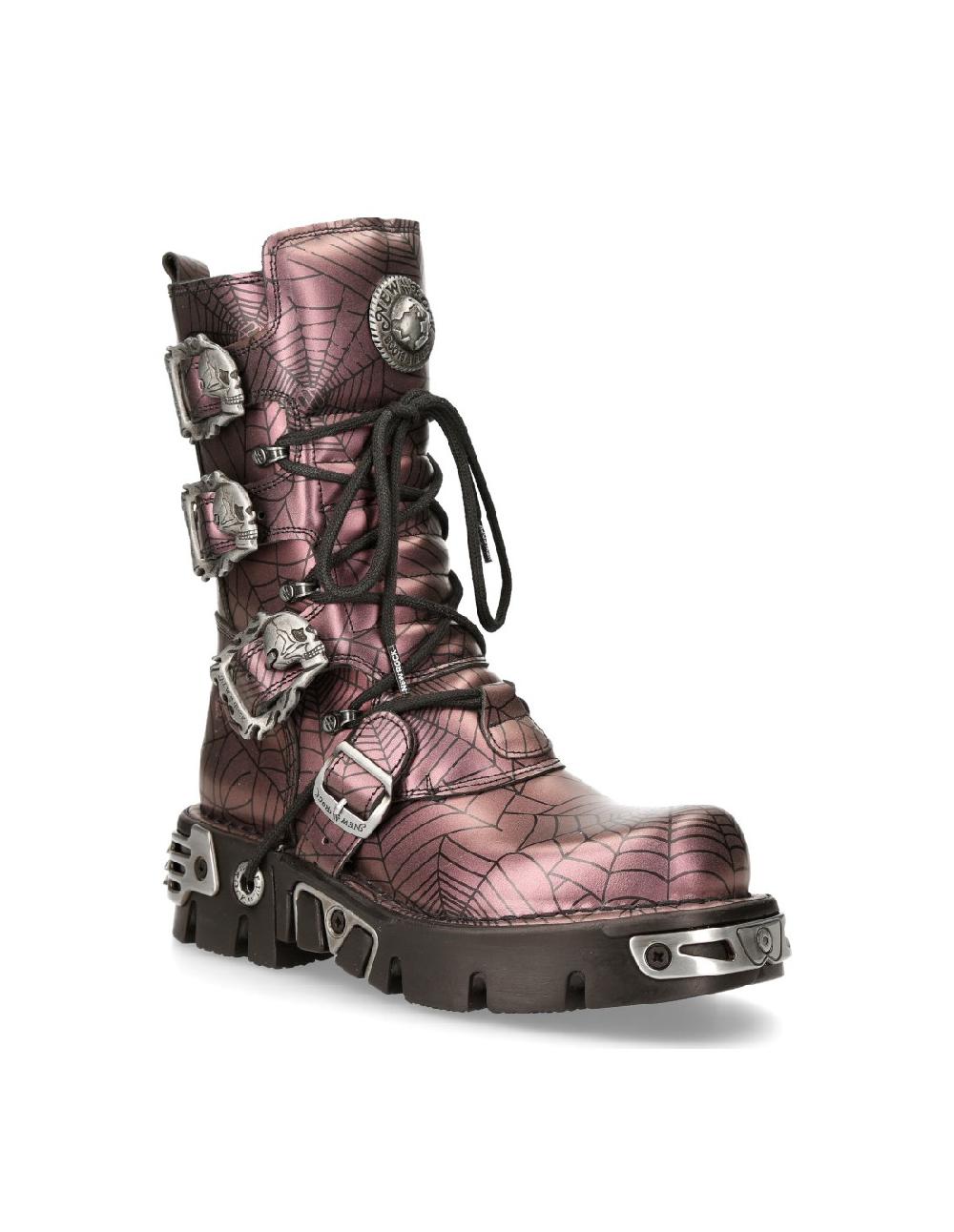 New Rock BOOT METALLIC M-391-C12