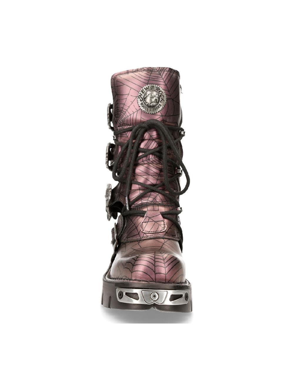 New Rock BOOT METALLIC M-391-C12