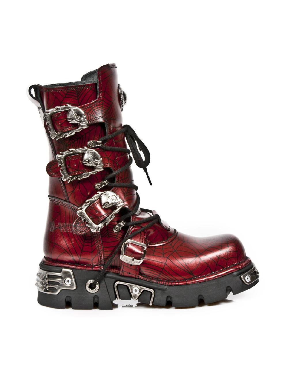 new rock BOOT METALLIC M-391-C13