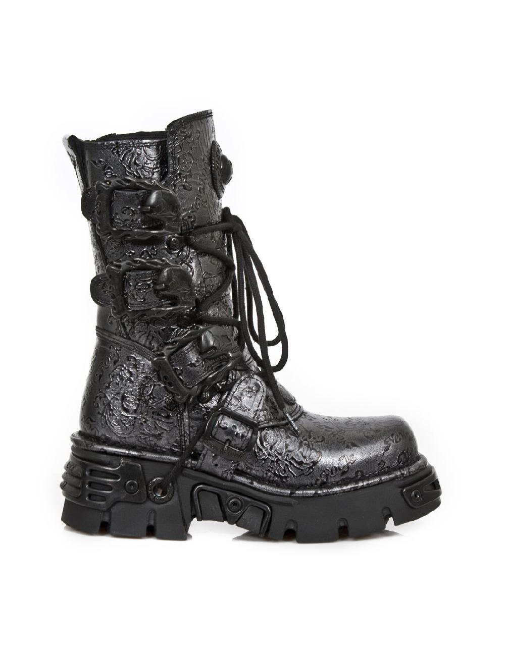 New Rock BOOT METALLIC M-391-C19