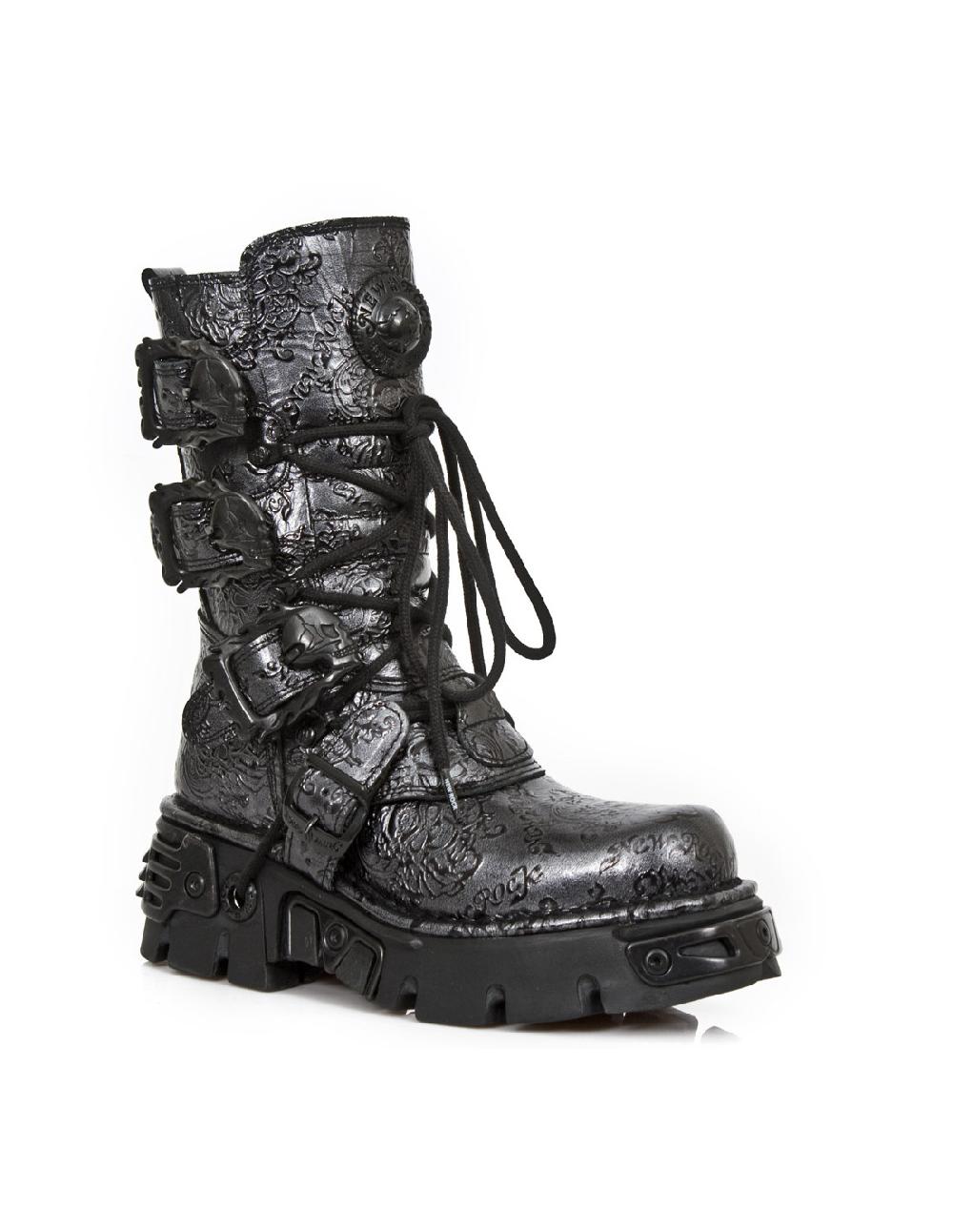 New Rock BOOT METALLIC M-391-C19
