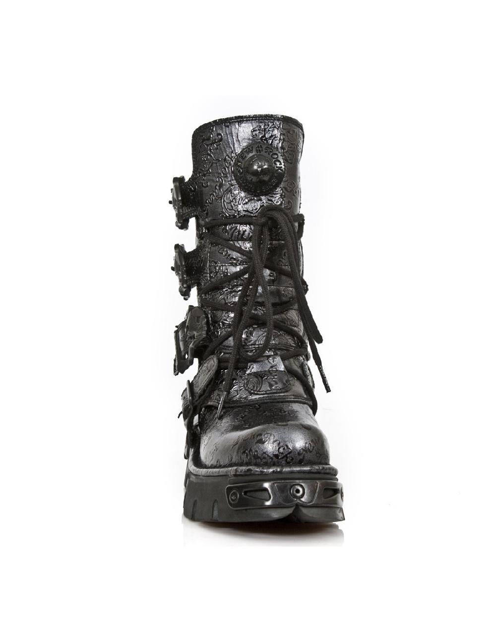 New Rock BOOT METALLIC M-391-C19