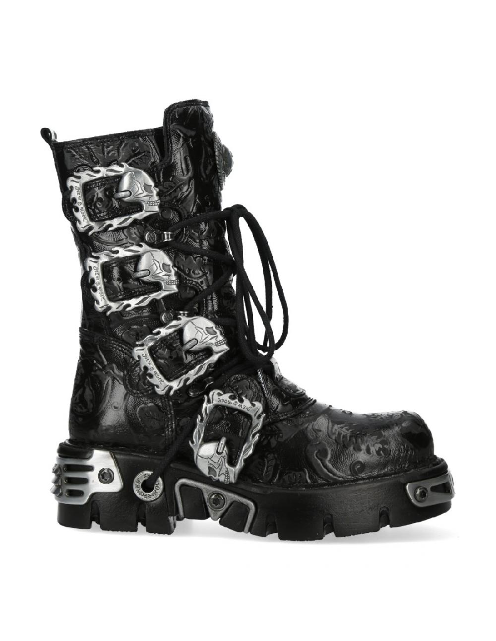 New Rock BOOT METALLIC M-391-C31