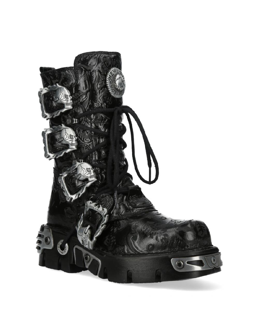 New Rock BOOT METALLIC M-391-C31