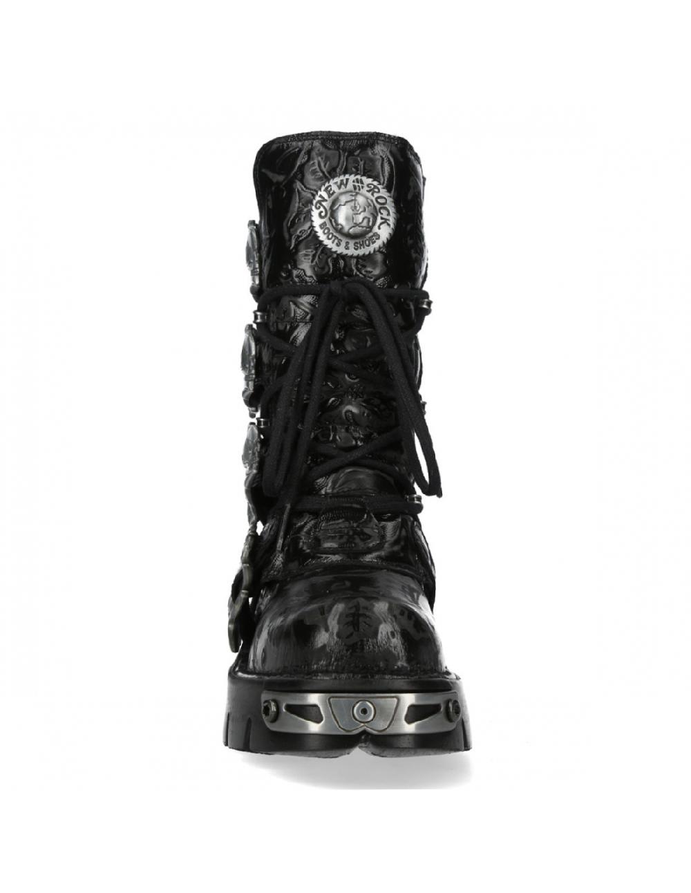 New Rock BOOT METALLIC M-391-C31