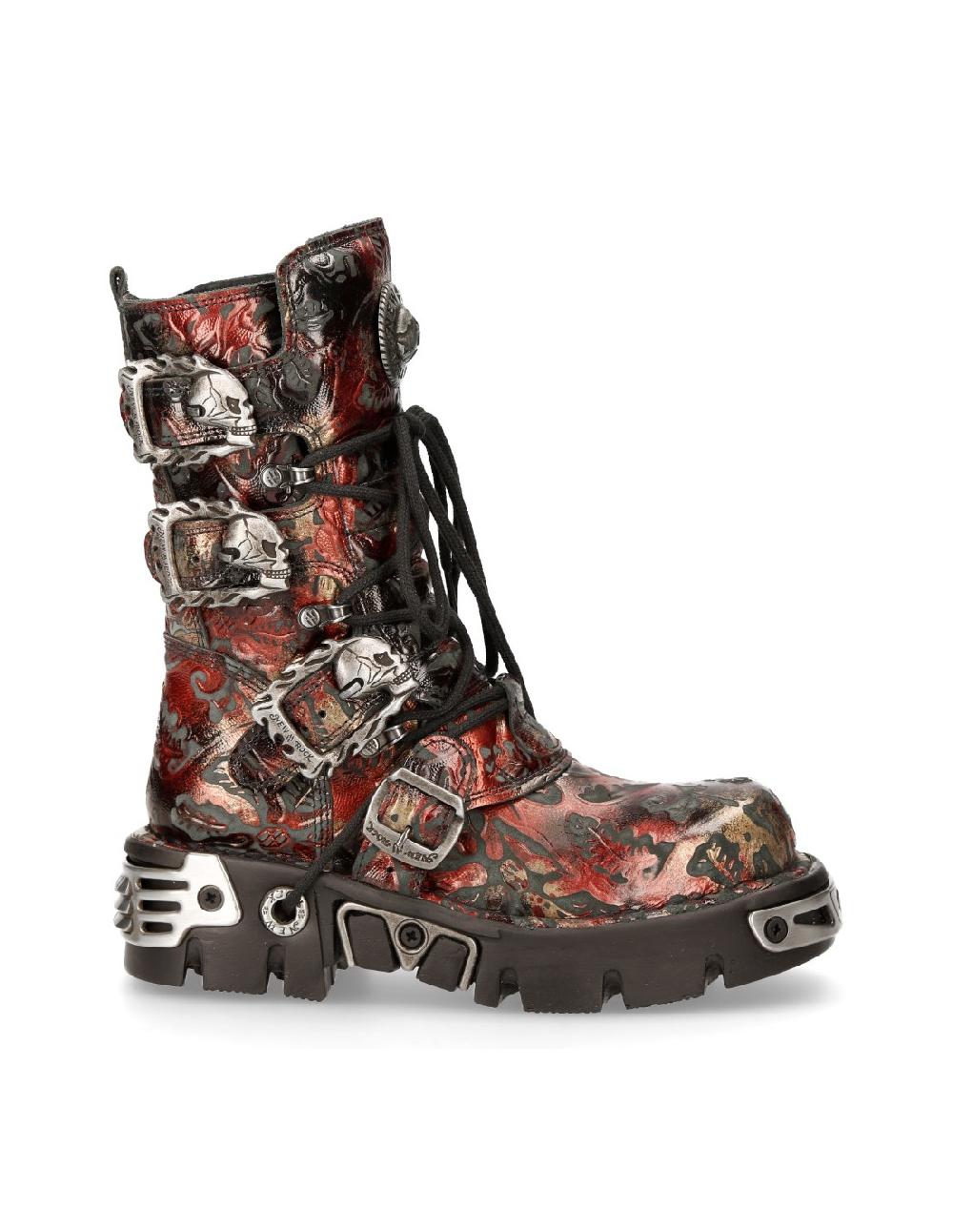 New Rock BOOT METALLIC M-391-S26