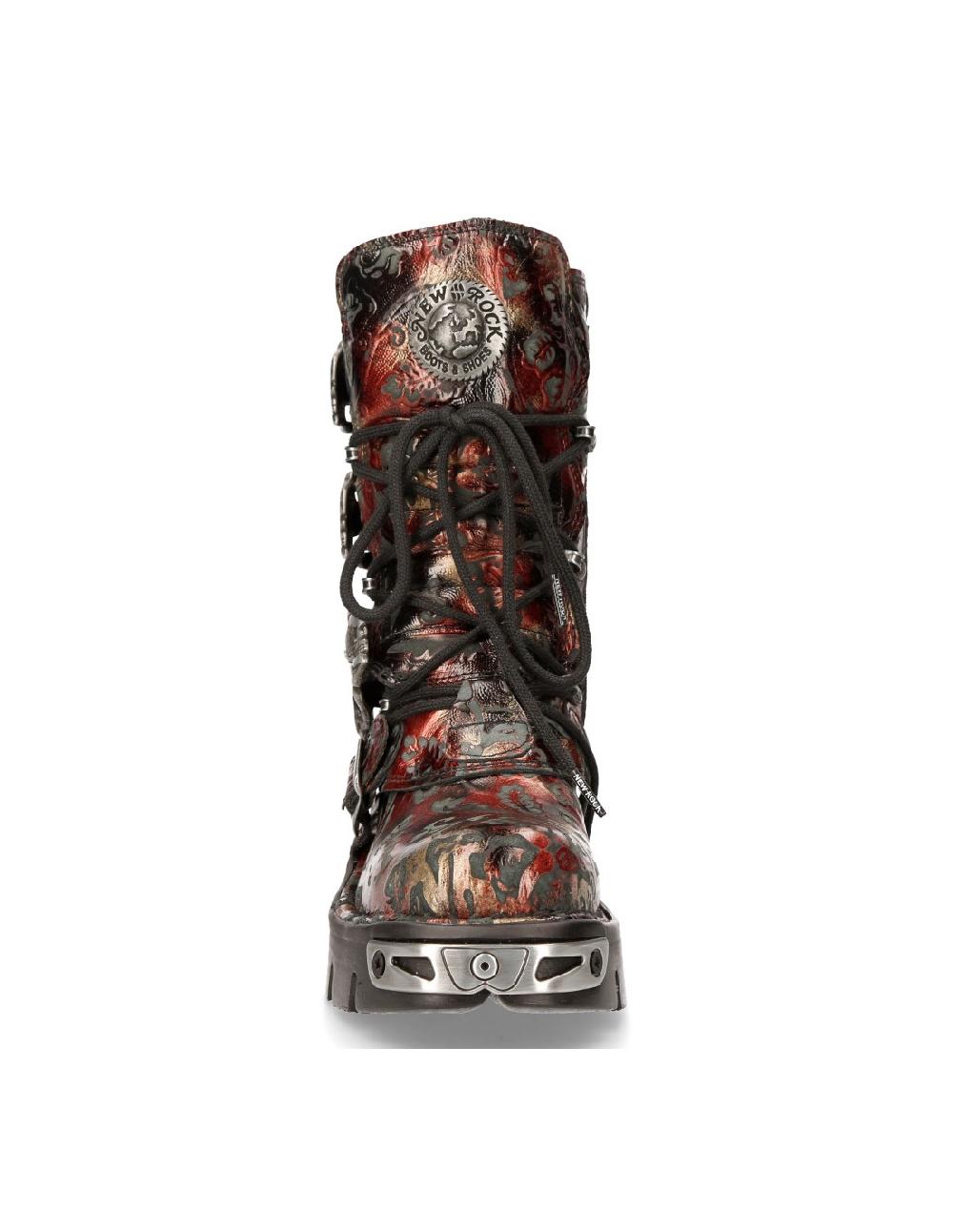 New Rock BOOT METALLIC M-391-S26