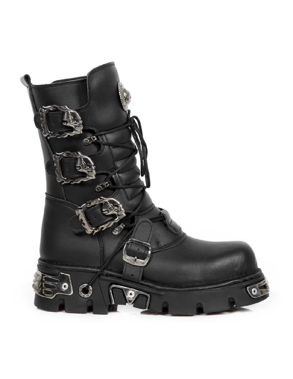 new rock BOOT METALLIC M-391-VC1