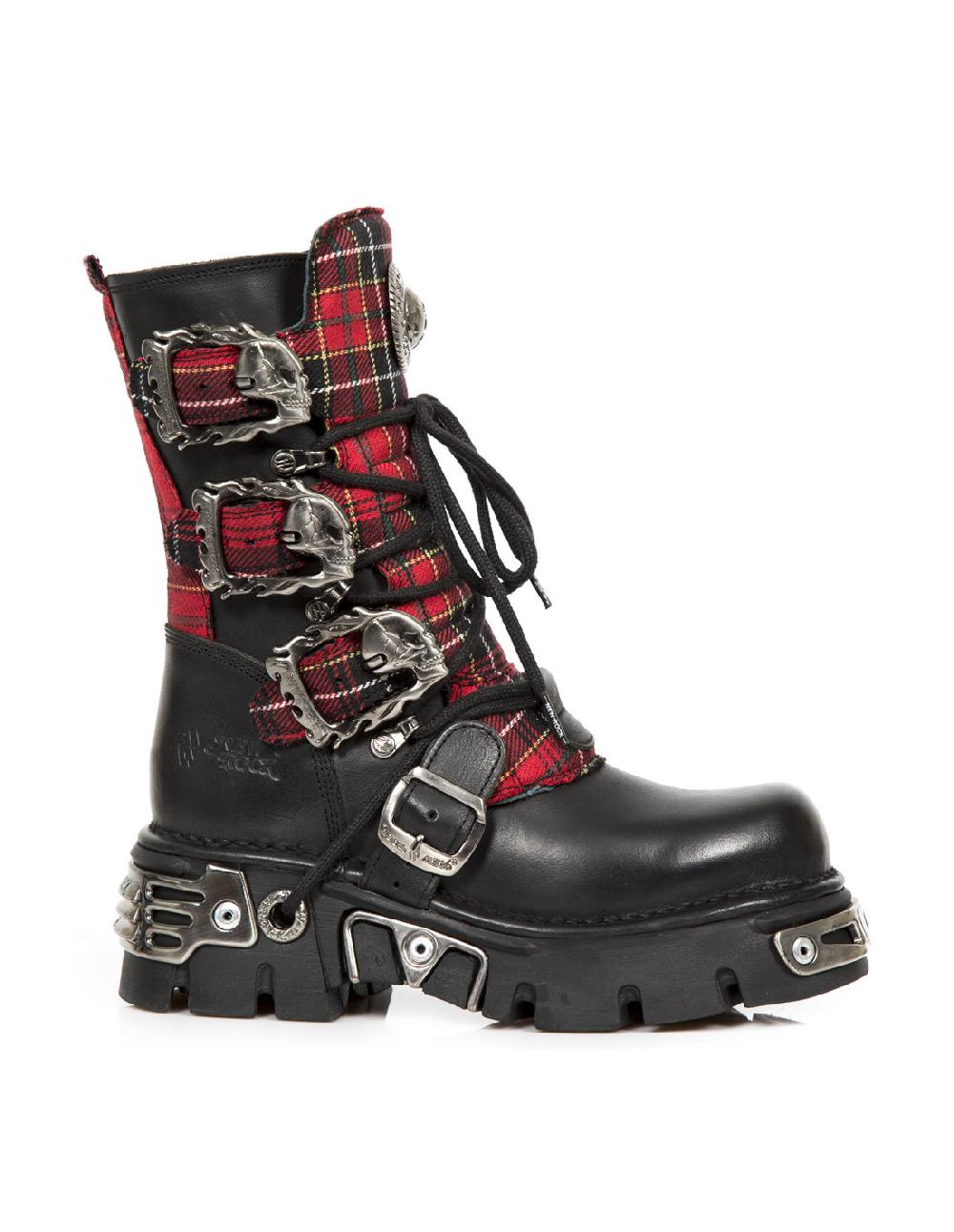 new rock BOOT METALLIC M-391T-S1
