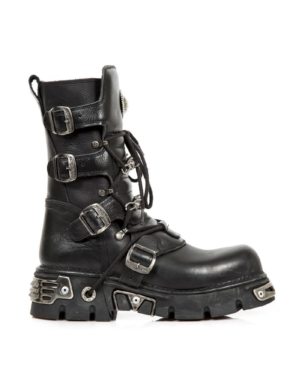 new rock BOOT METALLIC M-393-C1