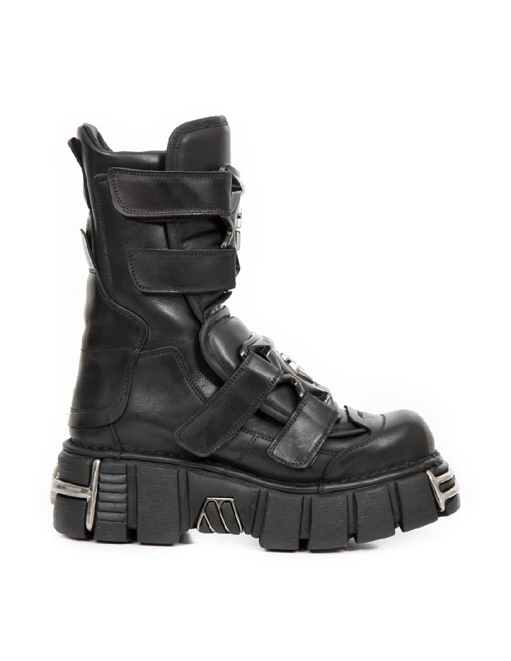 New Rock BOOT METALLIC M-422-S1