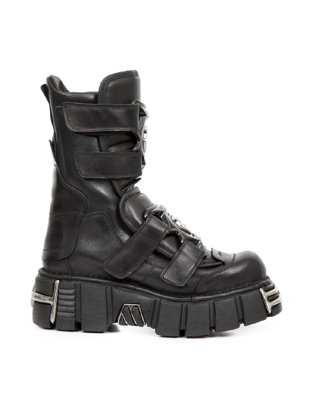 new rock BOOT METALLIC M-422-S1