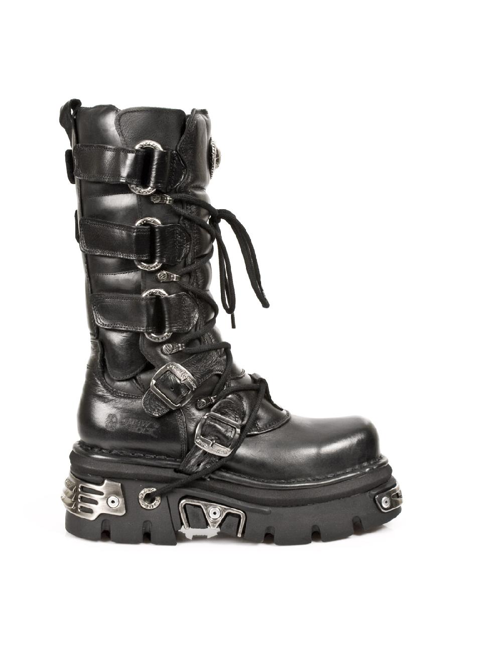 New Rock BOOT METALLIC M-474-S1