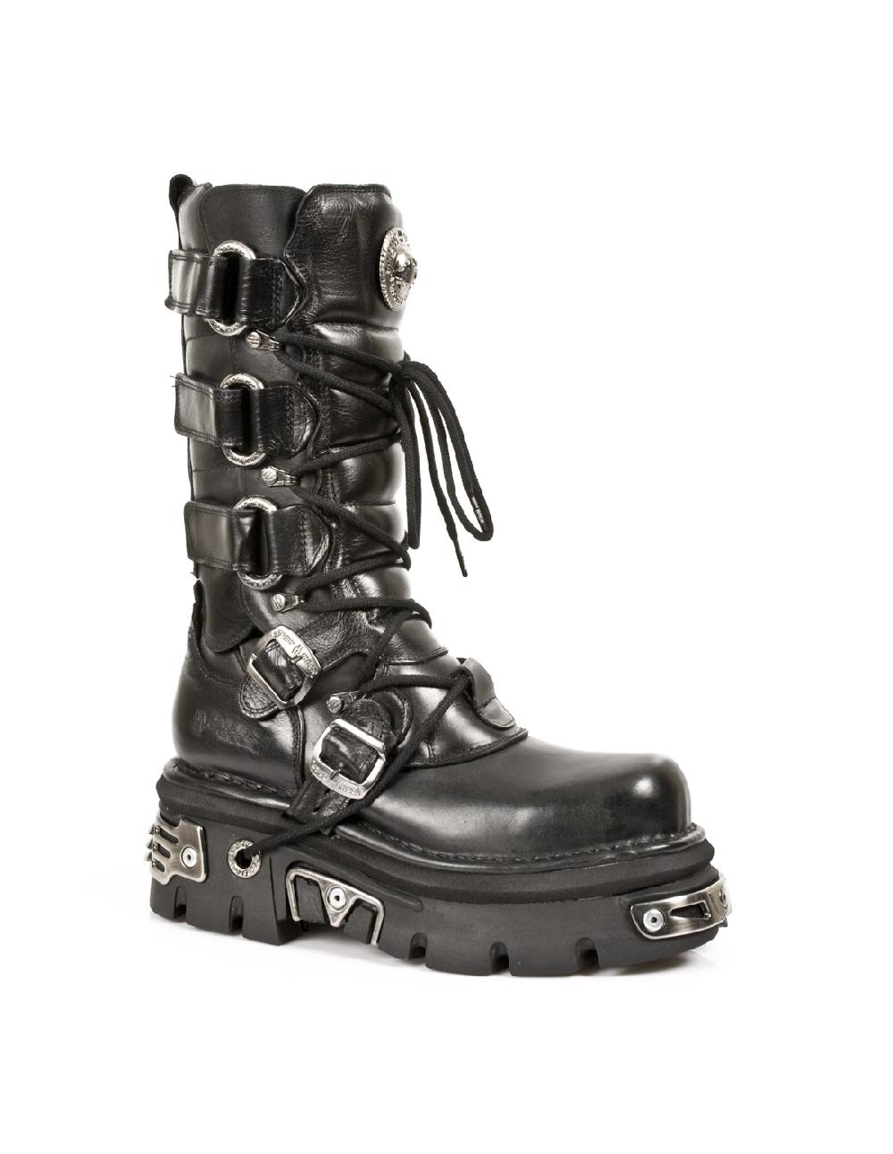 New Rock BOOT METALLIC M-474-S1