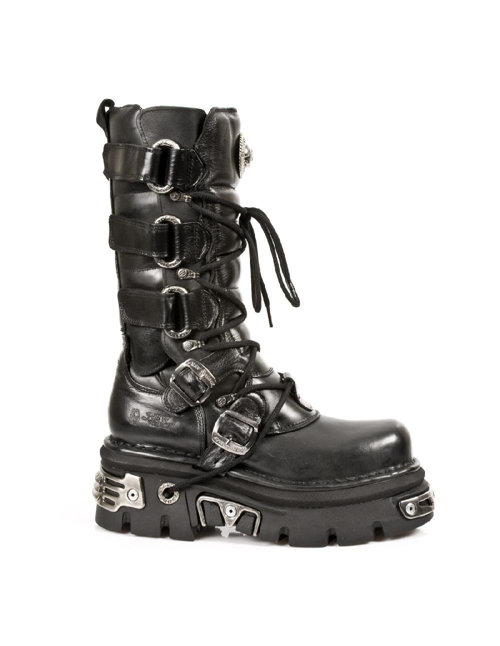 new rock BOOT METALLIC M-474-S1