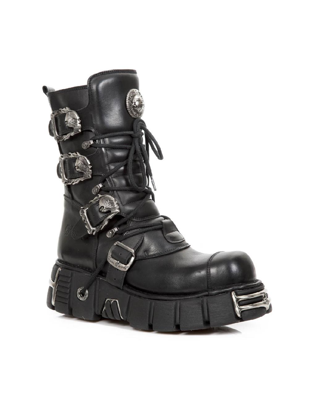 New Rock BOOT METALLIC M-491-C2