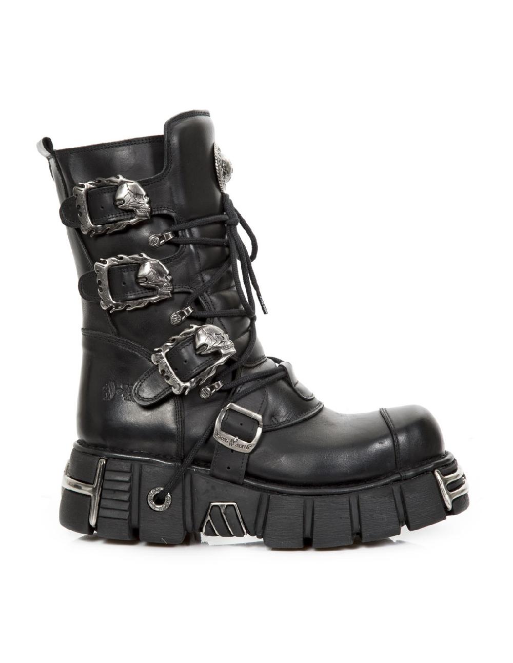 new rock BOOT METALLIC M-491-C2